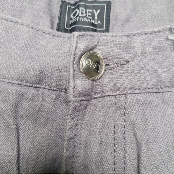 Obey Propaganda Tight Stretch Straight Leg Jeans - Picture 5 of 5